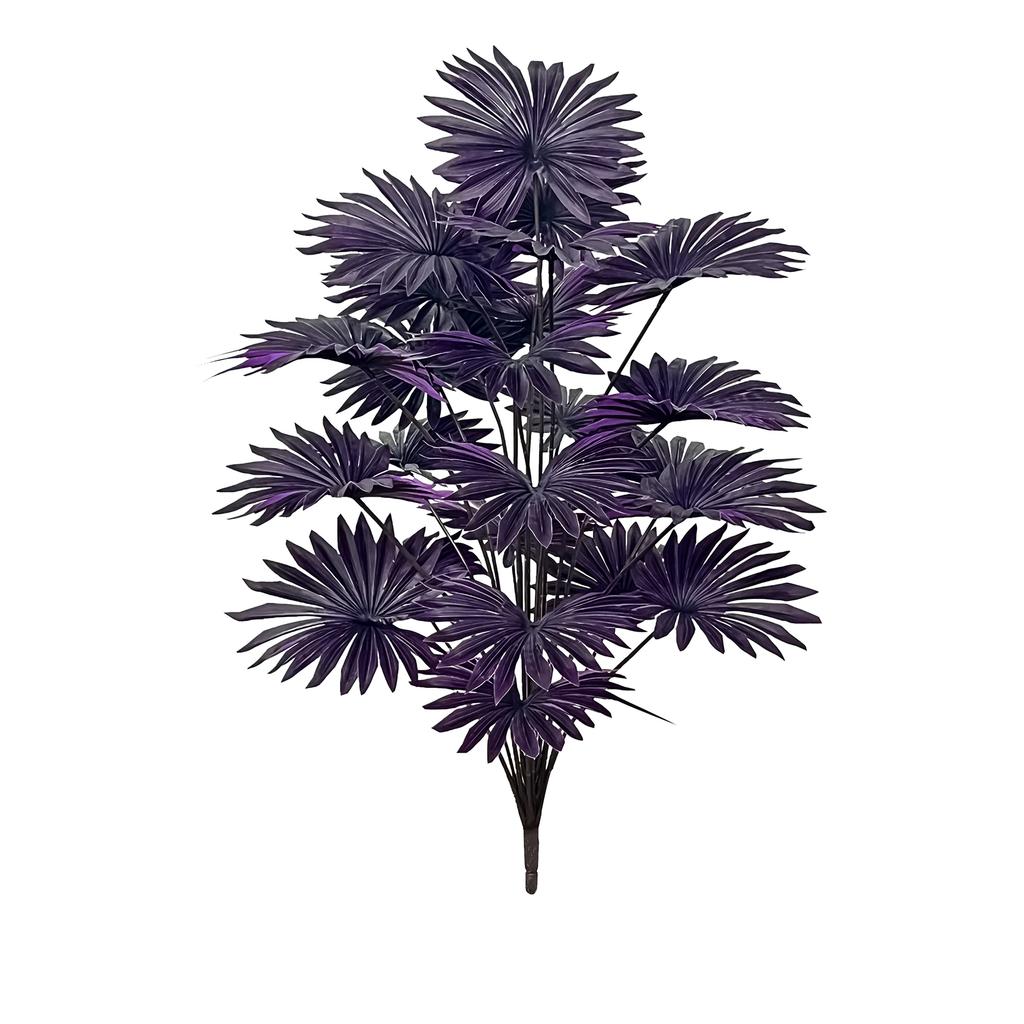 Artificial Halloween Decoration Mysterious Purple Sunflower Vine For Indoor And Outdoor Setup