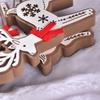 Christmas Elk  Wooden Ornaments Christmas Decorations Deer Ornaments Christmas Desktop Window Deer Decoration