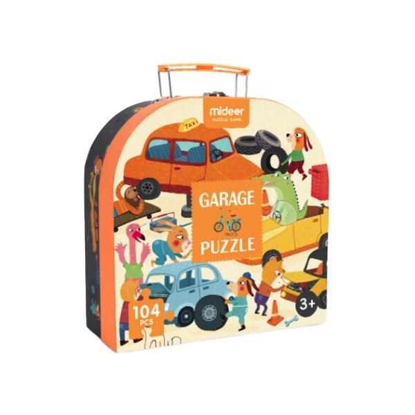 

Большой пазл MIDEER Garage, 1, 104 Peace, лучший пазл для малышей в Корее