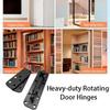 360° Rotating Hidden Door Hinge Stainless Steel Door Pivot Invisible Door Hinge  Wooden Door