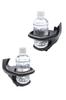 Tsuchiya Yac Drink Holder Set for Driver and Passenger YAC Air Vent Sides, SY-CR1 SY-CR2, Vehicle-Specific,