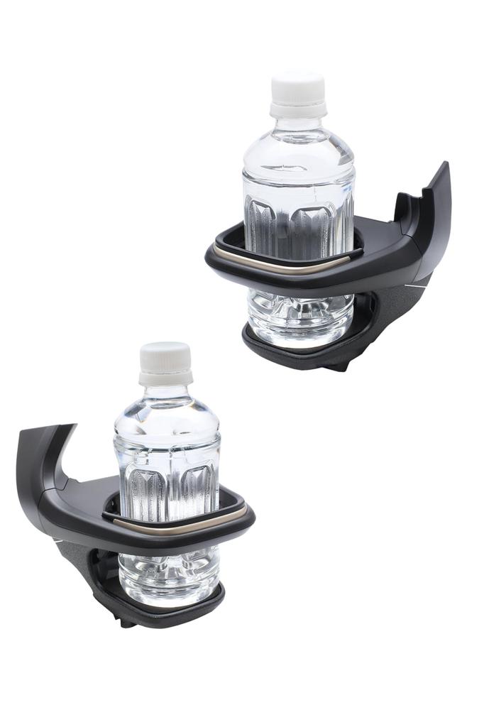 Tsuchiya Yac Drink Holder Set for Driver and Passenger YAC Air Vent Sides, SY-CR1 SY-CR2, Vehicle-Specific,
