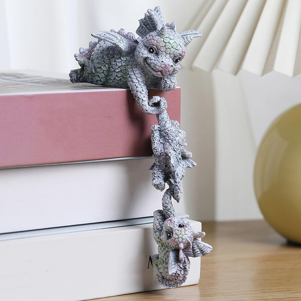 Hanging Mother And Child Dragon Resin Crafts Garden Courtyard Home Decoration