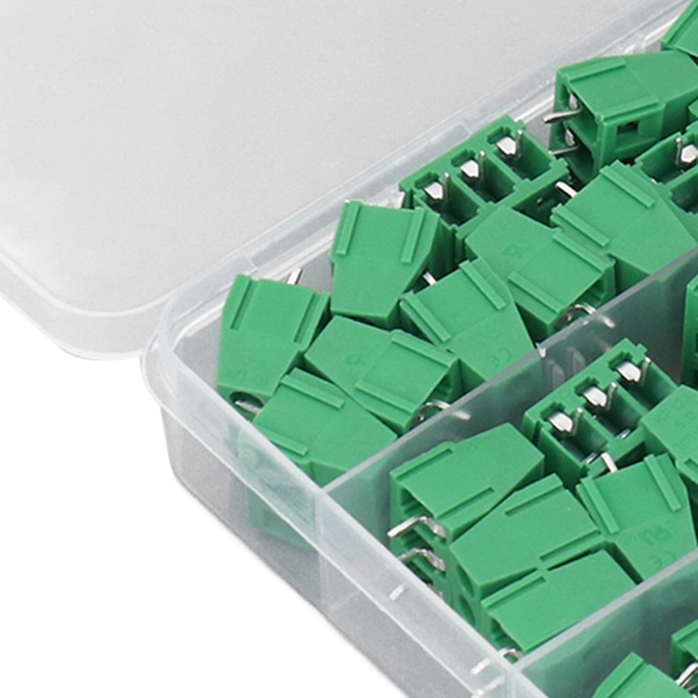 80 BUC KF128 2P 3P Bloc Terminal cu Șurub Pas 5mm Conector Terminal de Cablare Proiecte Electrice