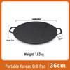 Jitian Jiang Koreaanse Anti-aanbak Maifan Steen BBQ Grillpan