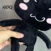 Cartoon Mascot Inouetoro Cat Plush Toy Cute White/Black Kitten Doll Plushies Ornament Soft Stuffed Animal for Children Fans Birthday Gift