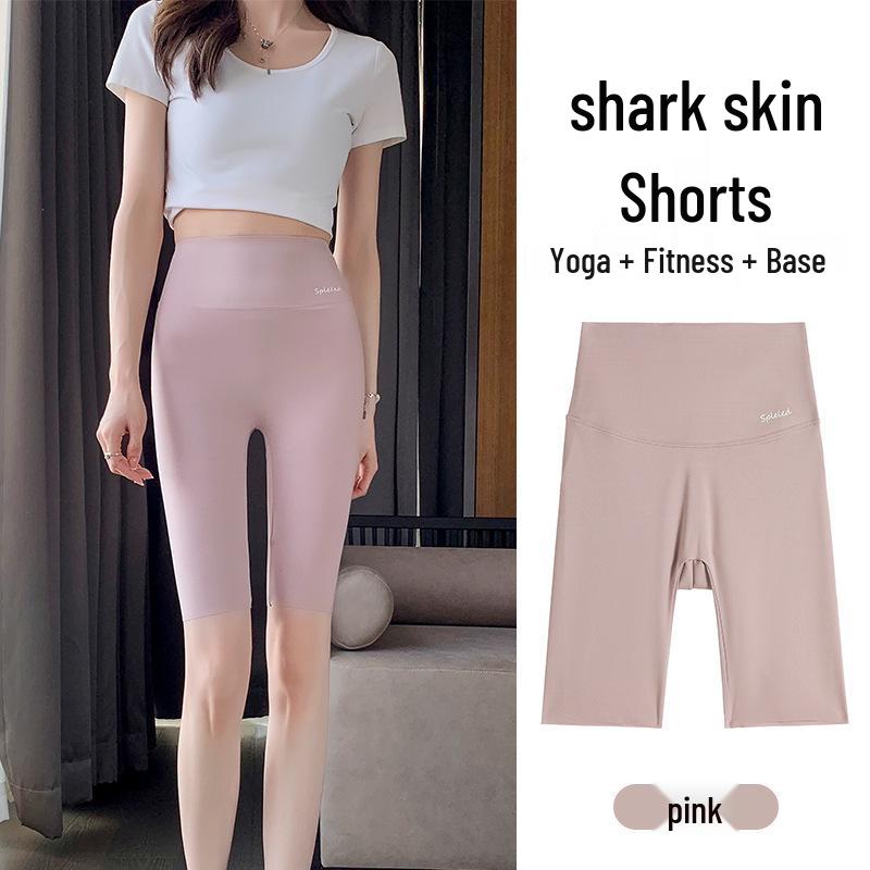 

Women s Plus Size Tummy Control Yoga & Cycling Shorts - Summer Fitness Style S