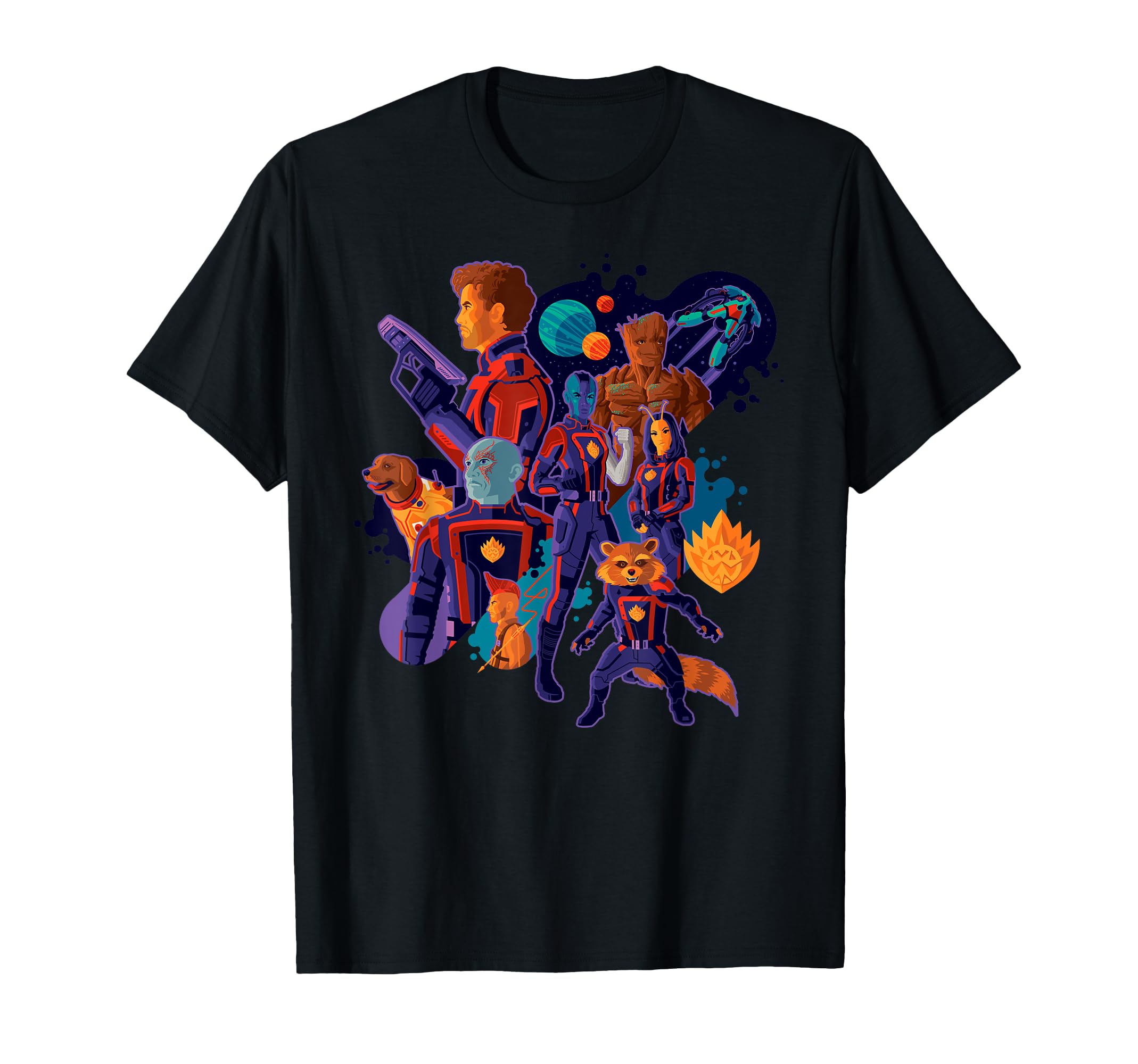 

Marvel Guardians of the Galaxy Volume 3 Cosmic Team T-Shirt