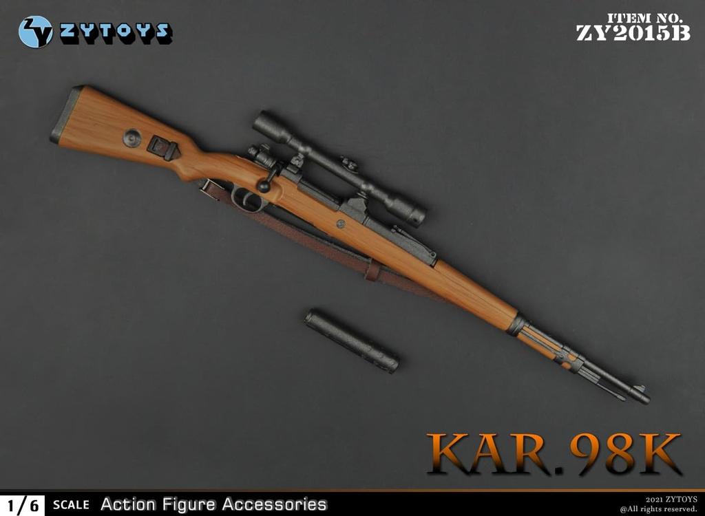 Scale Figure ZY2015B WWII German Wehrmacht Sniper Version [TOYBARJAPAN] 1/6 Accessories/ZYTOYS Bolt-Action Rifle,