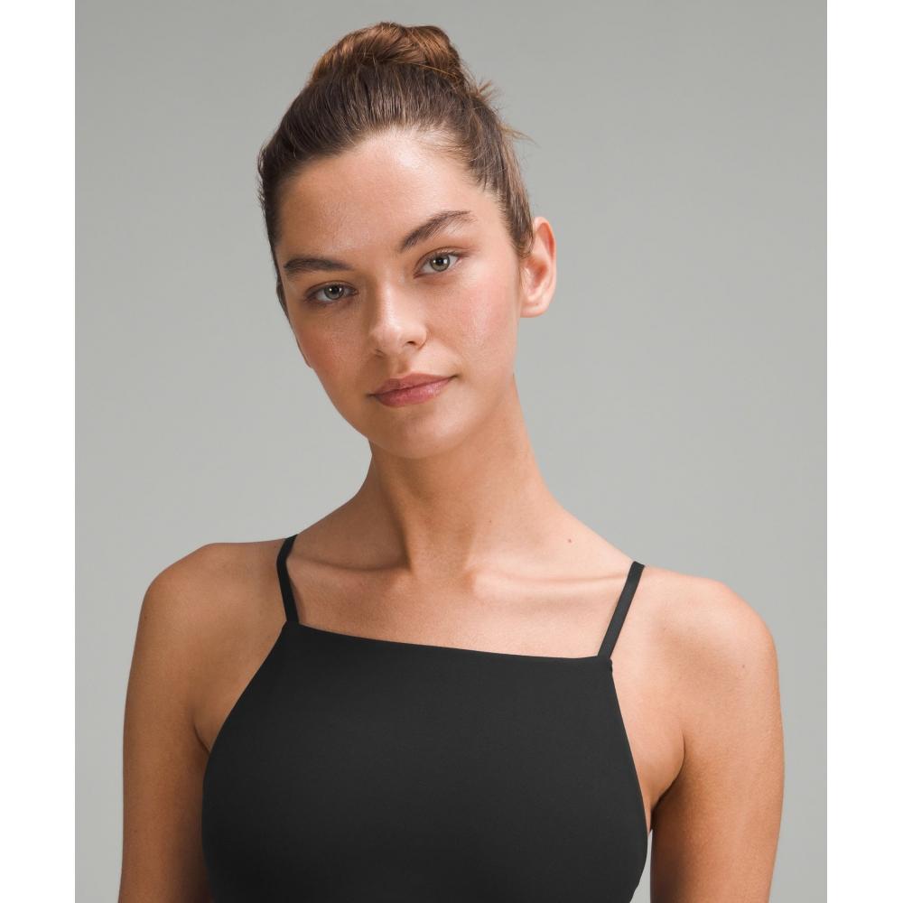 Lululemon Align  High Neck CAmi TAnk Top  Light Support  A B Cup BlAck