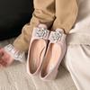 Fashion Flat French small fragrance single shoes women's shoes 2025 new spring gentle fashion comfortable high heels women