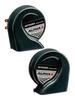 MITSUBA (Mitsuba Sankowa) Alpha II Compact Horn for Cars and Motorcycles - Mid-range frequency, small and lightweight, meets safety standards, made