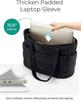 Women's Lightweight Puffy Tote: Large Capacity Travel & Laptop Bag