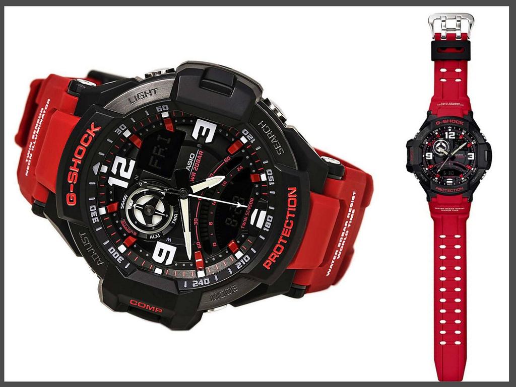 Casio G-SHOCK GA-1000-4B Sky Cockpit Watch [Used]