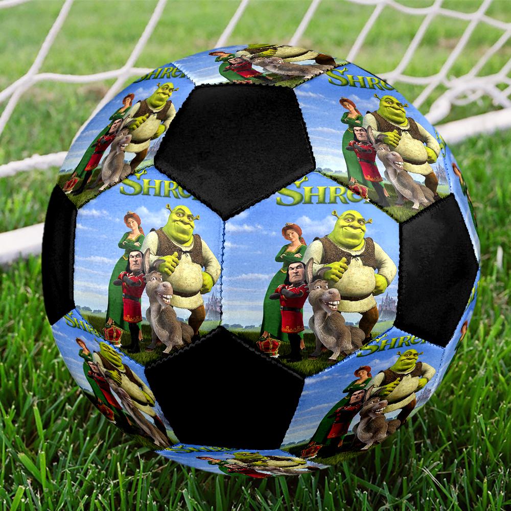 Shrek Theme Size 5 Soccer Ball, Suitable for Both Indoor and Outdoor Matches, a Gift Suitable for Everyone.