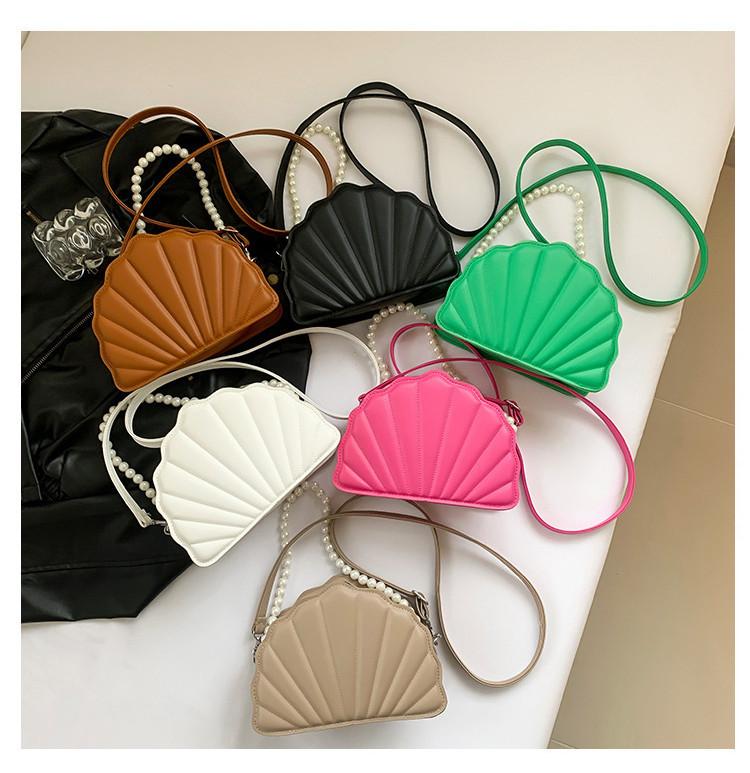 2024 New Spring Fashion Korean Style Chic Shell Bag Women's Casual Shoulder Bag