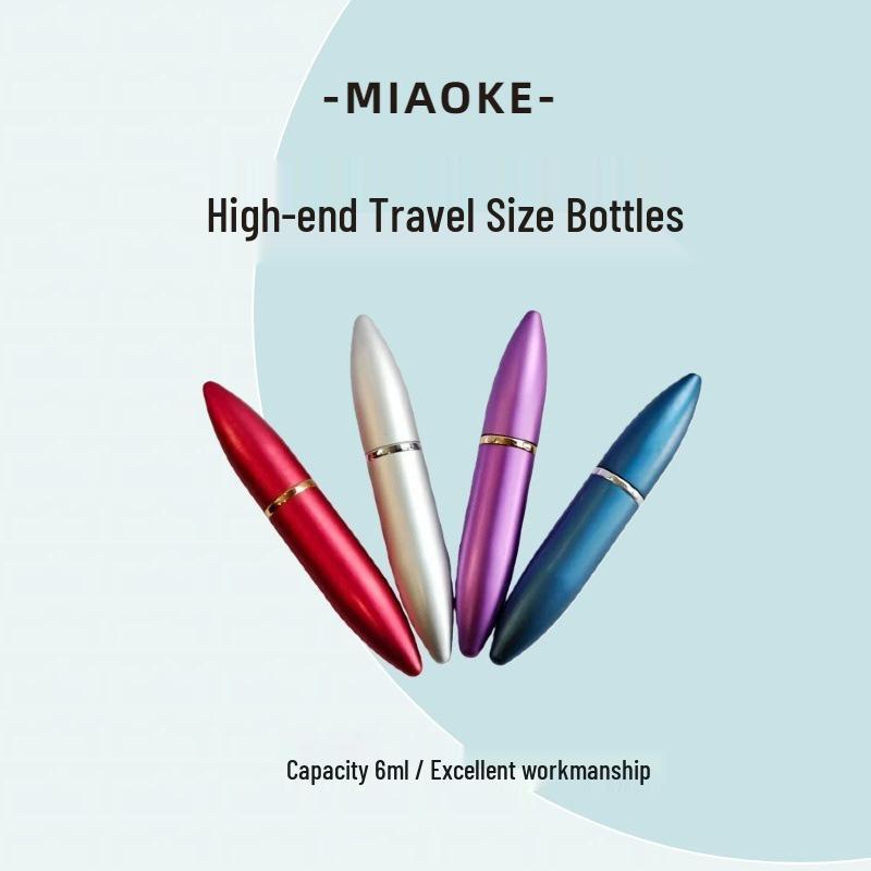 

Premium Twin-Head 6ML Color Aluminum Refillable Spray Bottle