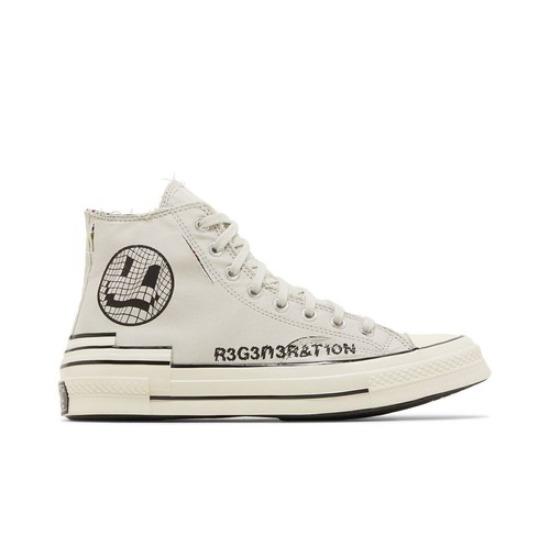 

Converse Chuck 70 Hacked Heel High Tear Away - Light Bone A00730C Men s Shoes EU 38 кістяний/чорний