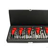 131Pcs Metric Thread Repair Kit Twist Drill Spanner Accessory for Restoring Damaged Threads M5 M6 M8