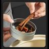 WBLDBB Magnetic Condiment Magnetic Kitchen Condiment Portable Condiment Stainless Steel Condiment Stylish Storage for and Rubber 4 Pieces Tins,