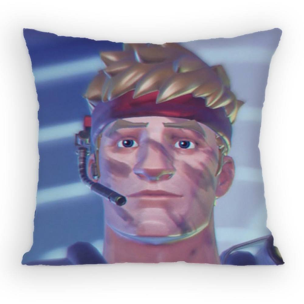 Game Character Fortnite Jonesy Pillow Case Sofa Living Room for Bedroom car Headboard Backrest Cushion Square Cushion Nap Time