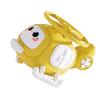 Helicopter Bamboo Dragonfly Toy Plastic Inertial Collision Aircraft Toys for Birthday Gifts Party Yellow