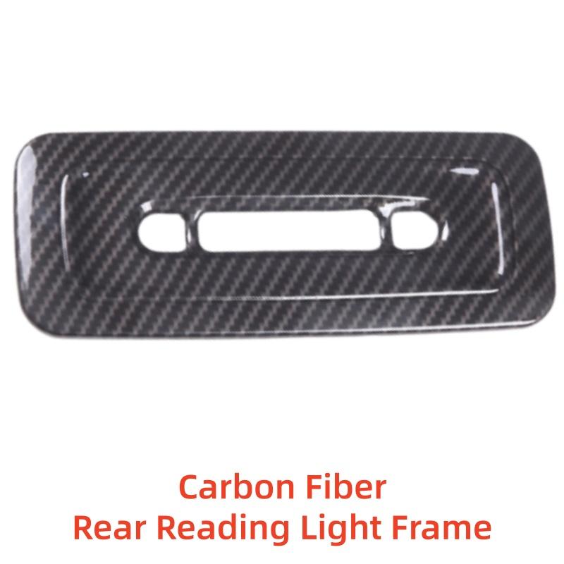 Car Upgrade Styling Carbon Rear Reading Light Frame For Toyota Tundra Sequoia - Car Modification Decoration Accessories Carbon