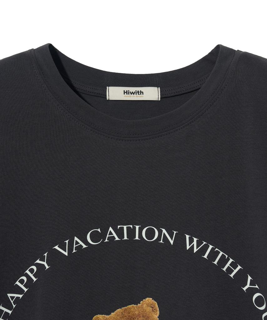 HIWITH Brunch T-Shirt_Charcoal