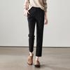 SOFSIL Women's High-Waisted Cropped Tapered Casual Pants