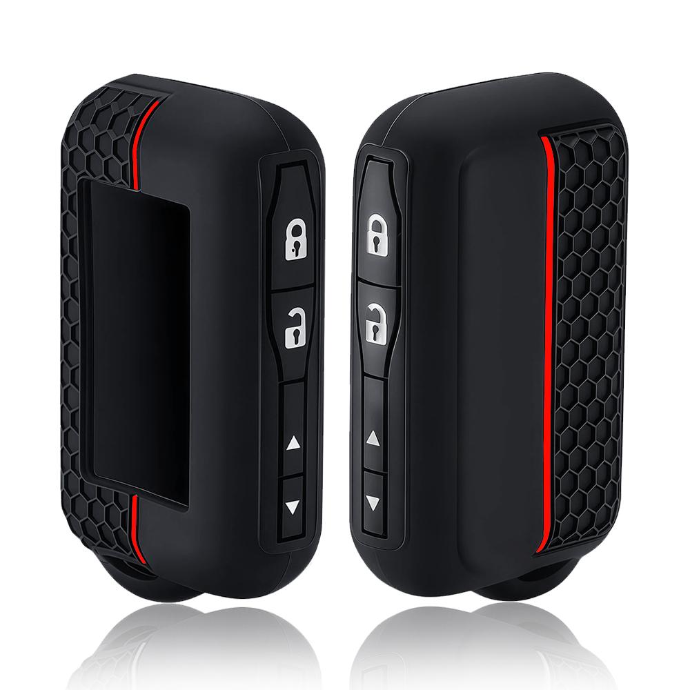 New Silicone Key Cover Suitable for Starline E90 E60 E91 E61 E63 E65 E85 E92 E95 E96 Car Anti-theft LCD Remote Control Case
