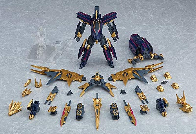 MODEROID Shinkansen Transforming Robot Shinkalion Black Shinkalion PS & ABS Assembled Plastic Model