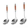 Zhishi 304 Stainless Steel Large Skimmer Spoon