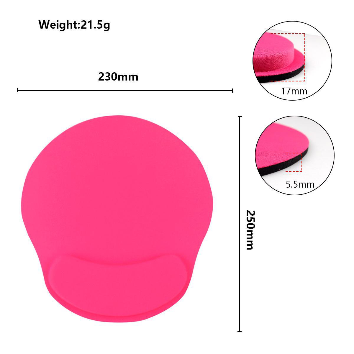 

Мягкий и удобный коврик для запястья мыши E02 EVA E02-DS-008 розы красного