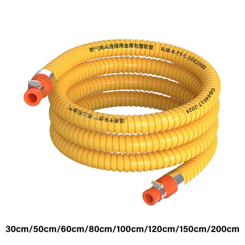 Gas Line Corrugated Tubing Hose Propane Hose Conversion Flexible Natural Gas Hose Fittings for Natural Gas and Propane