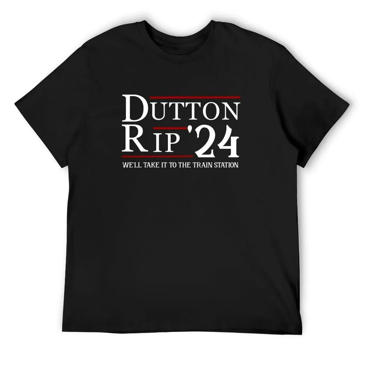 

Dutton Rip 2024 We ll Take It To The Train Station T-Shirt sublime hippie clothes funny costumes shirts men graphic XXXXXL різнокольоровий