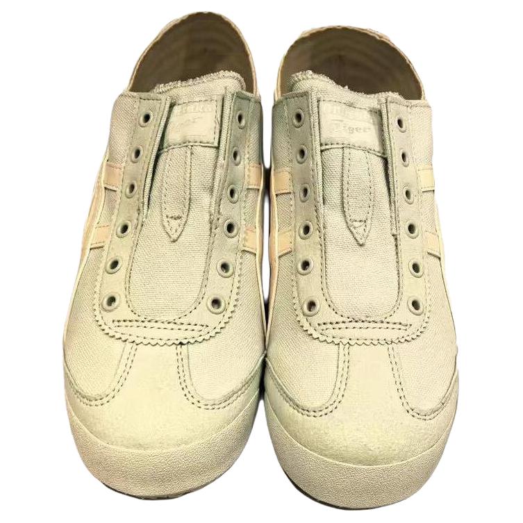 Onitsuka Tiger MEXICO 66 Abrasion Resistant Low Top Casual Shoes Women's Light Blue White Sneakers 1183C075-301