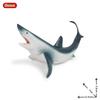 Oenux Ocean Animals Action Figures Sealife Shark Whare Megalodon Model Figurines PVC Home Decoration Kid Cognitive Education Toy