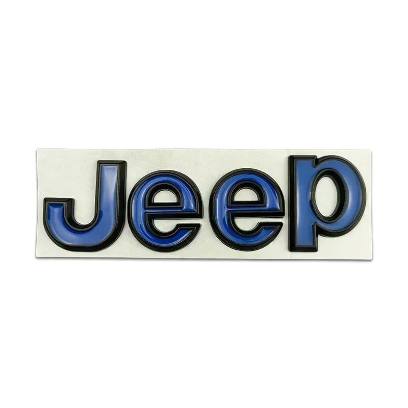 New Car Sticker Metal Car Styling Hood Trunk Badge Mark Sticker for Jeep Wrangler Grand Cherokee Renegade Rubicon Liberty JK XJ AMN1