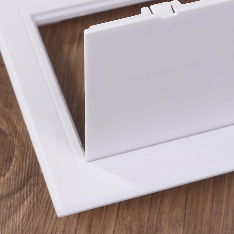1Pc Access Panel Inspection Hole Pvc Access Doors Wall Ceiling White Hatch Cover Universal Plastic Push-Type Inspection Port