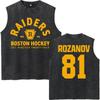 Vintage Washed Heated Rivalry Ilya Rozanov  Boston Raiders