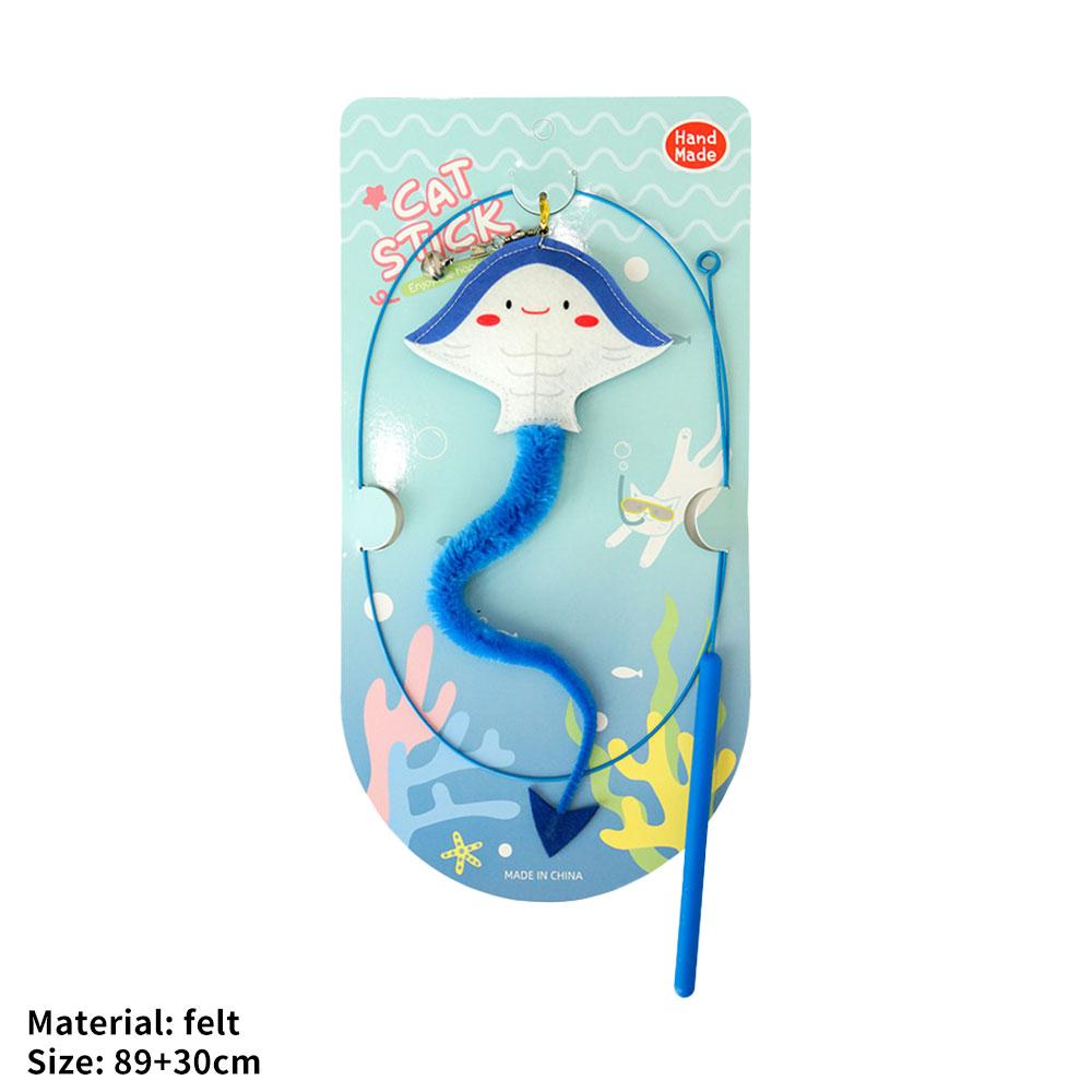 Intelligent Interactive Cat Stick Pro with Replaceable Prey Tail Suitable for Automatic Swing Durability In Multi Cat Households