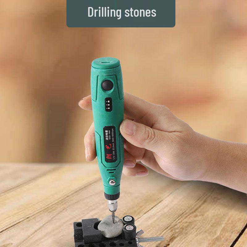 Mini Handheld Electric Grinder: Wood Carving, Jade Polishing, and Engraving Tool