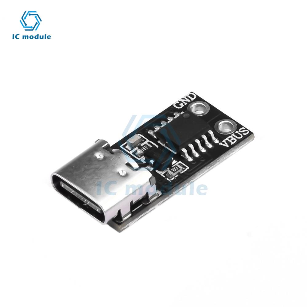 5V 9V 12V 15V 20V einstellbares 3A PD/QC Multi-Protokoll Decoy Schnelllade-Boost-Modul TYPE-C USB-Schnittstelle