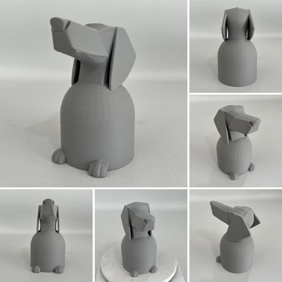 Kryt koule tažného zařízení 3D tištěný pes Jezevčík Ochranný kryt koule tažného zařízení Vtipný kryt koule tažného zařízení pro obytný vůz Příslušenství pro přívěsy a nákladní vozy