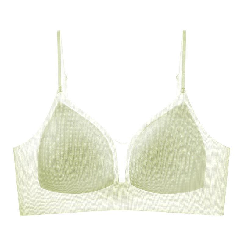 

Летний тонкий бесшовный бюстгальтер на бретелях: Поддерживающий, Дышащий для Женщин с Маленькой Грудью L (36/80ABC)