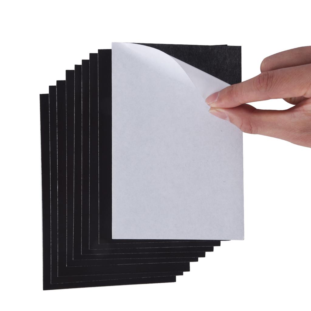Selbstklebende Magnetfolien Flexibler Gummi-Magnet für Wand Kühlschrank Aufkleber Foto Metallische Oberfläche Basteln Bildaufbewahrung