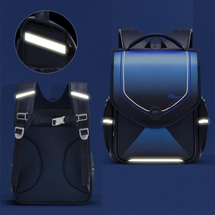 High Quality School Flip Bag Large Capacity Waterproof Space Bag Children's Backpack 6-12 Years Old Boys And Girls Schoolbag