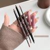 2-in-1 Dual-Ended Eyebrow Pencil & Tinting Mascara - Waterproof, Long-Lasting, Smudge-Proof, Natural Finish Eyebrow Makeup