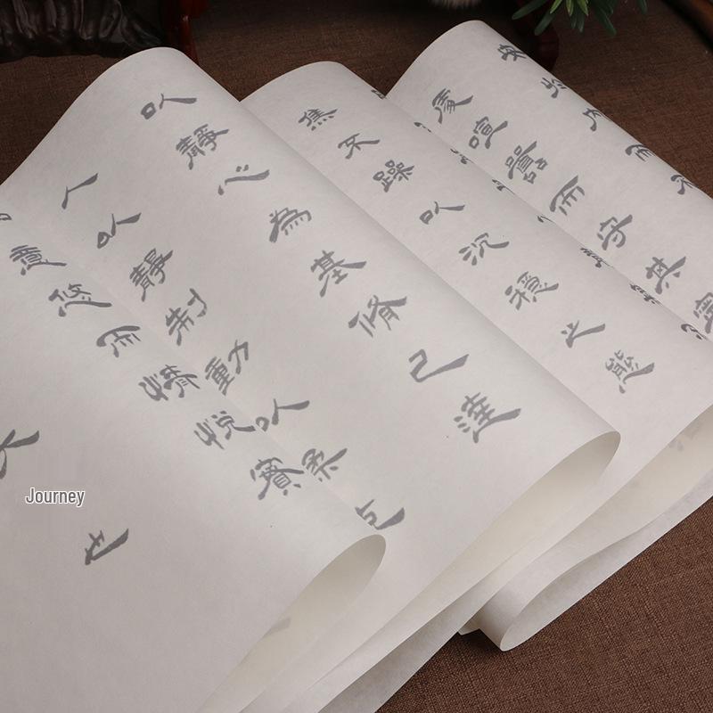 Wang Bo Tang Dynasty Poet Calligraphy Practice Sheets - Lishu Jingxin Fu Scroll