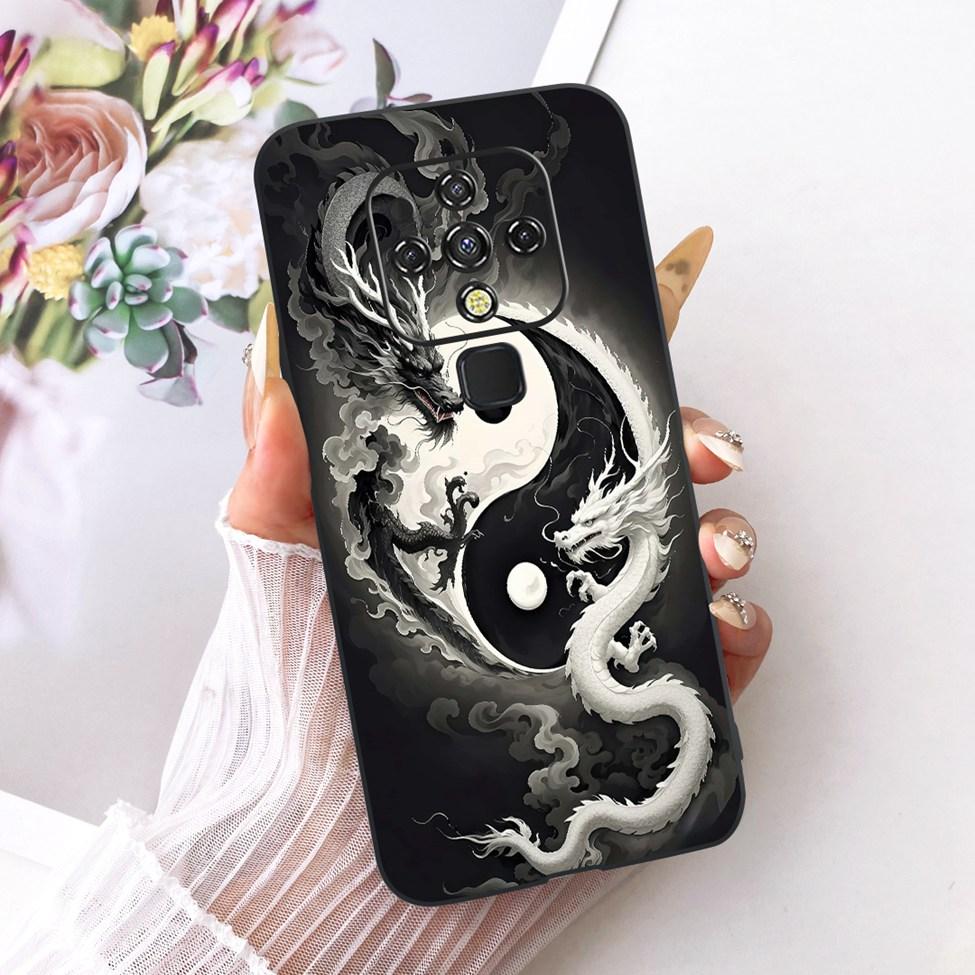 For Tecno Camon 16 CE7 CE7j CE9h Case For Tecno Camon 16 Pro Cover Cute Cat Fashion Butterfly Painted Casing